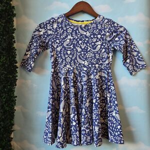 Mini Boden Fit and Flare Dress, Size 3-6 years